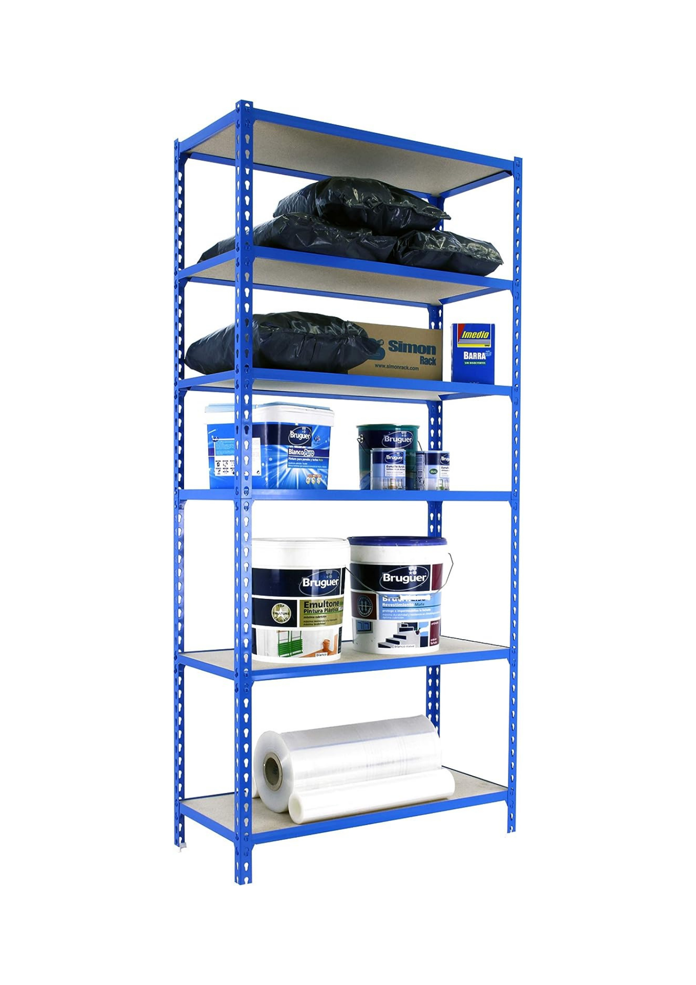 PAINT SHOP STORAGE RACK